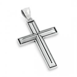 Pandantiv argint 925 patinat cruce [0]